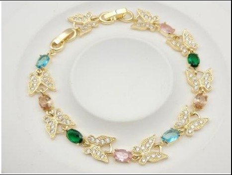 Pulsera Baño de Oro 18K HZB1850003