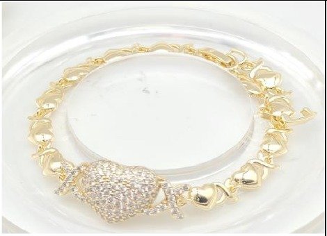 Pulsera Baño de Oro 18K HZB1900442