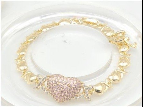 Pulsera Baño de Oro 18K HZB1900443