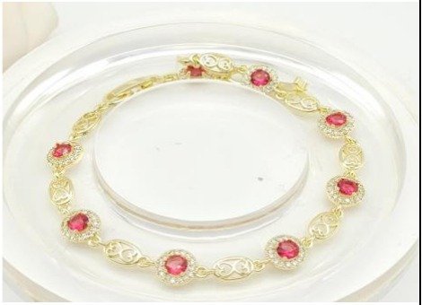 Pulsera Baño de Oro 18K HZB2000316