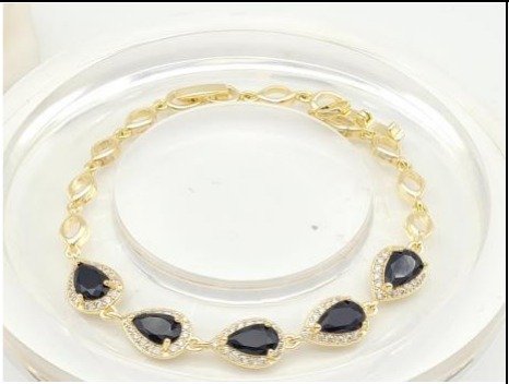 Pulsera Baño de Oro 18K HZB2000320
