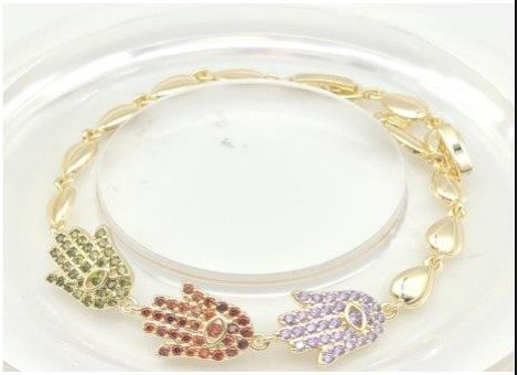 Pulsera Baño de Oro 18K HZB2000422