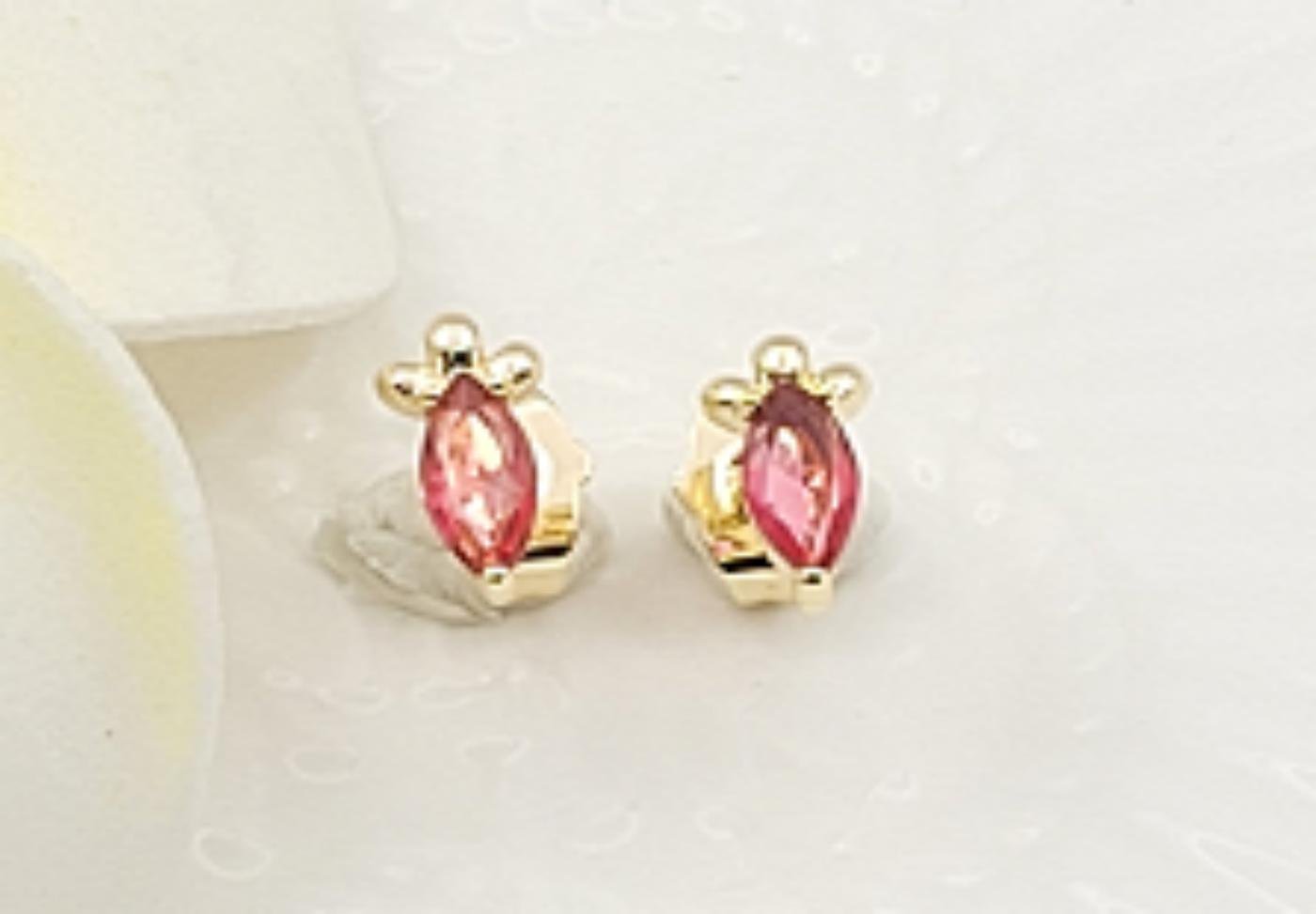 Arete Latón Oro 18K HZE05005631