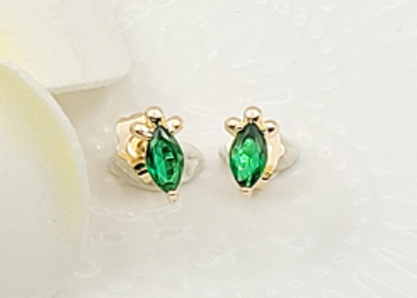 Arete Latón Oro 18K HZE05005633