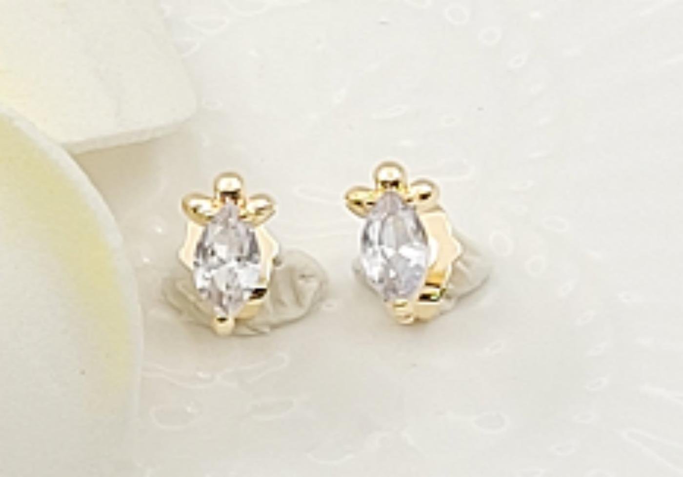 Arete Latón Oro 18K HZE05005634