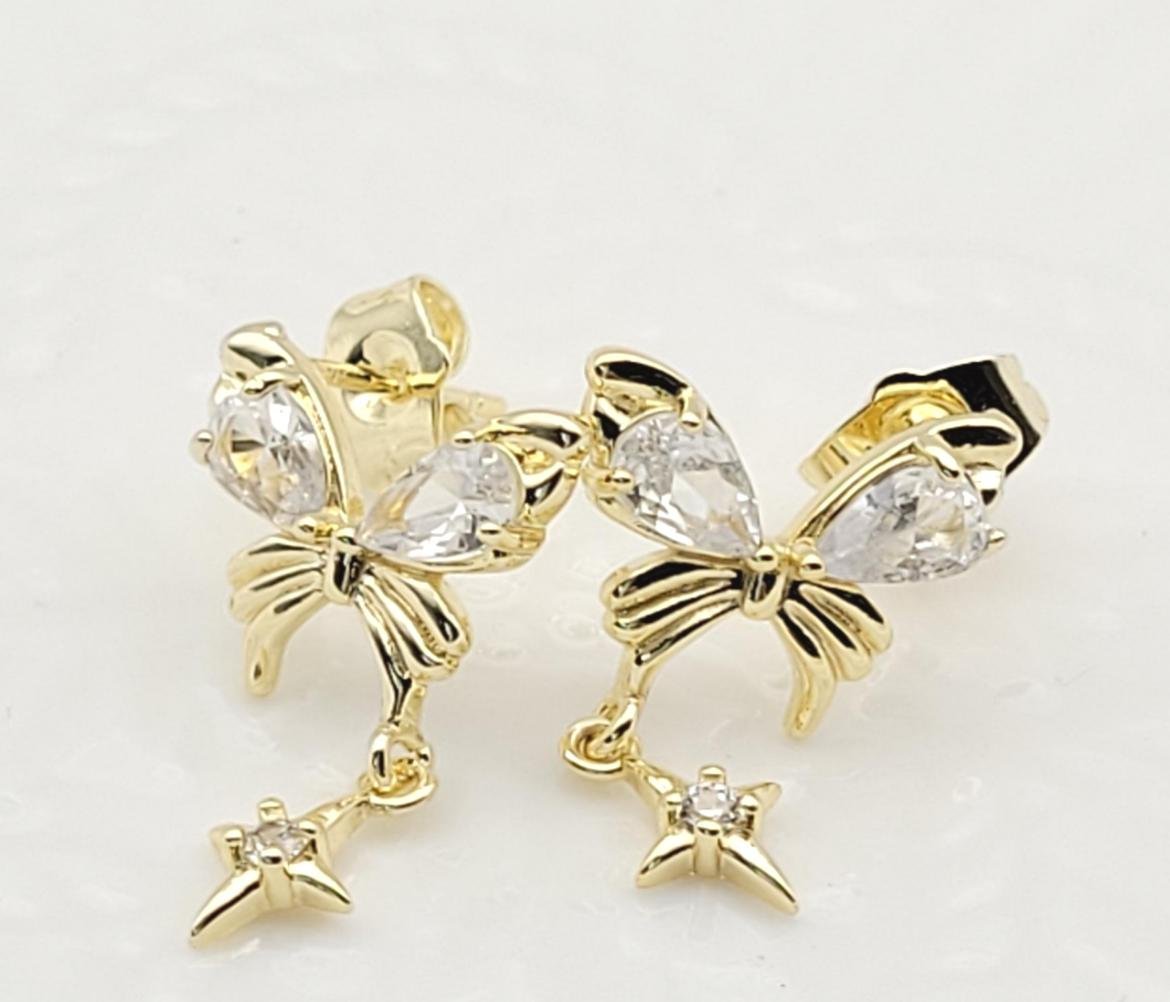 Arete Latón Oro 18K HZE06505184