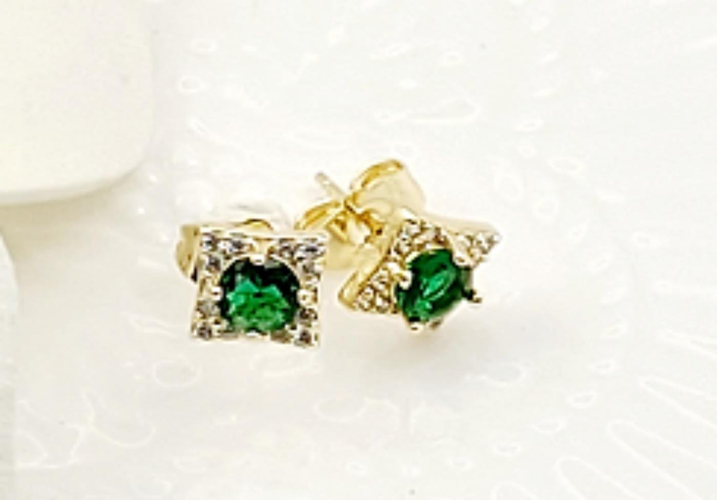 Arete Latón Oro 18K HZE06505642