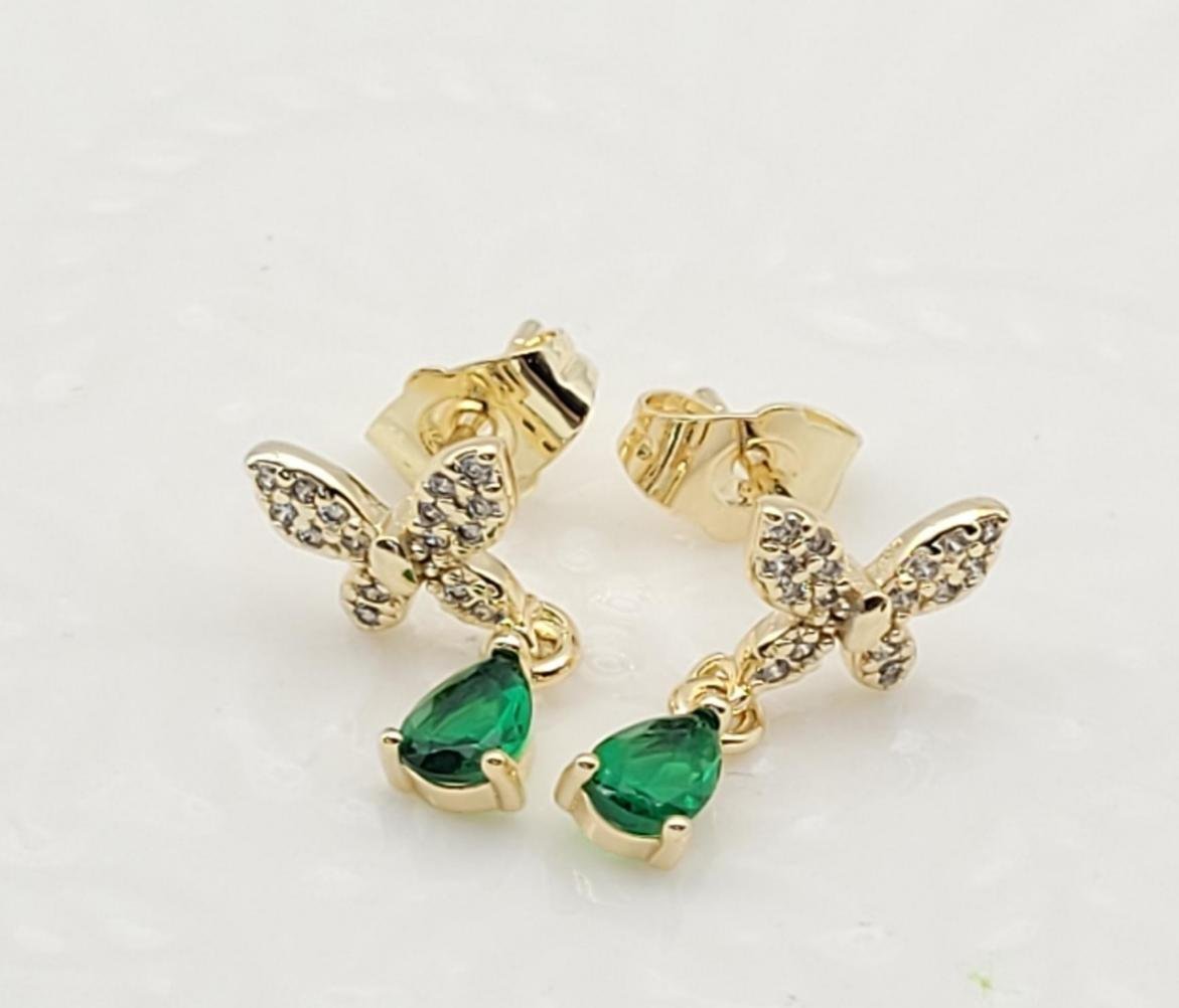 Arete Latón Oro 18K HZE07005169