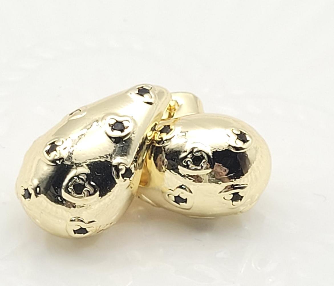 Arete Latón Oro 18K HZE07005175