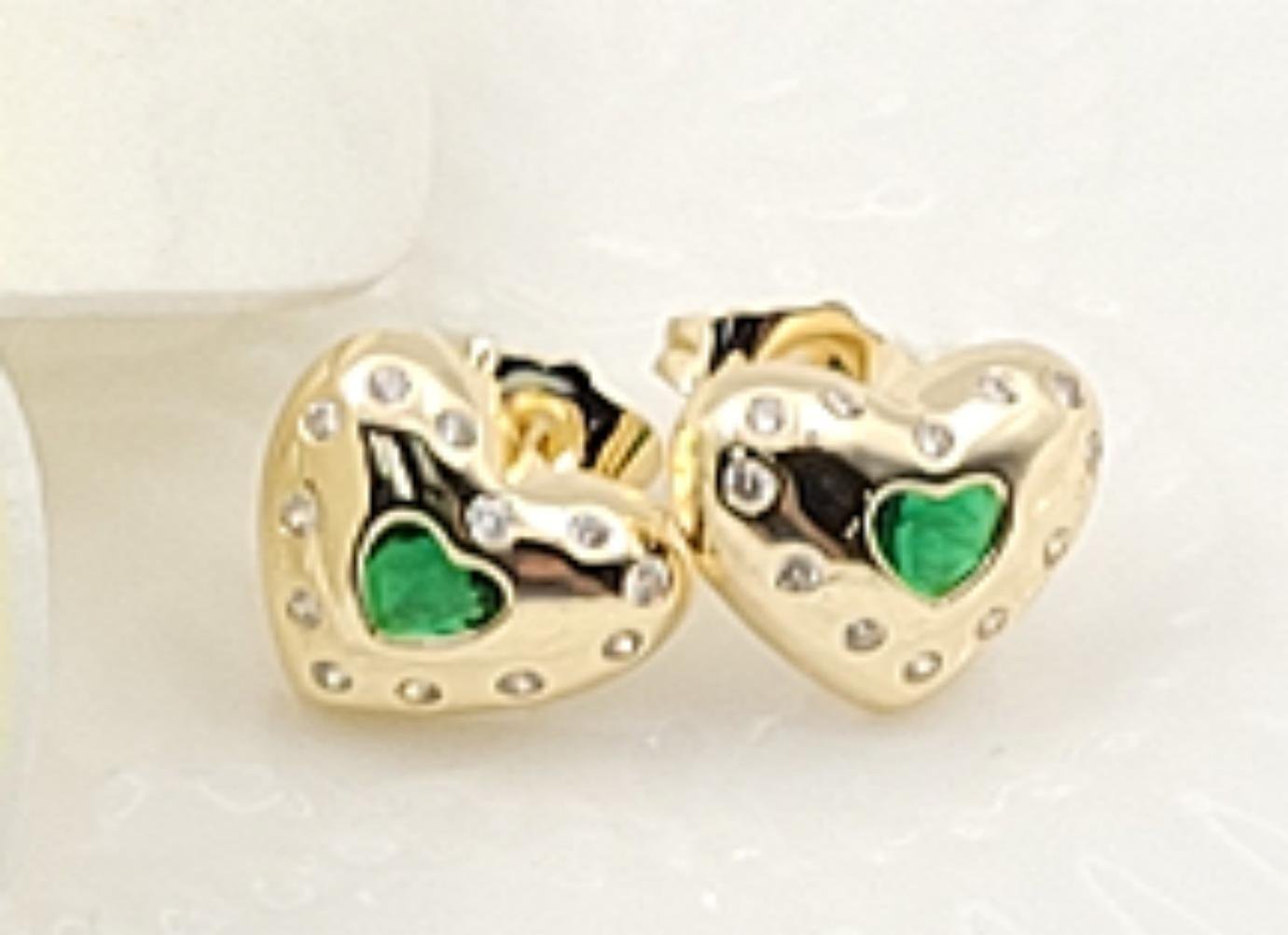 Arete Latón Oro 18K HZE07505620