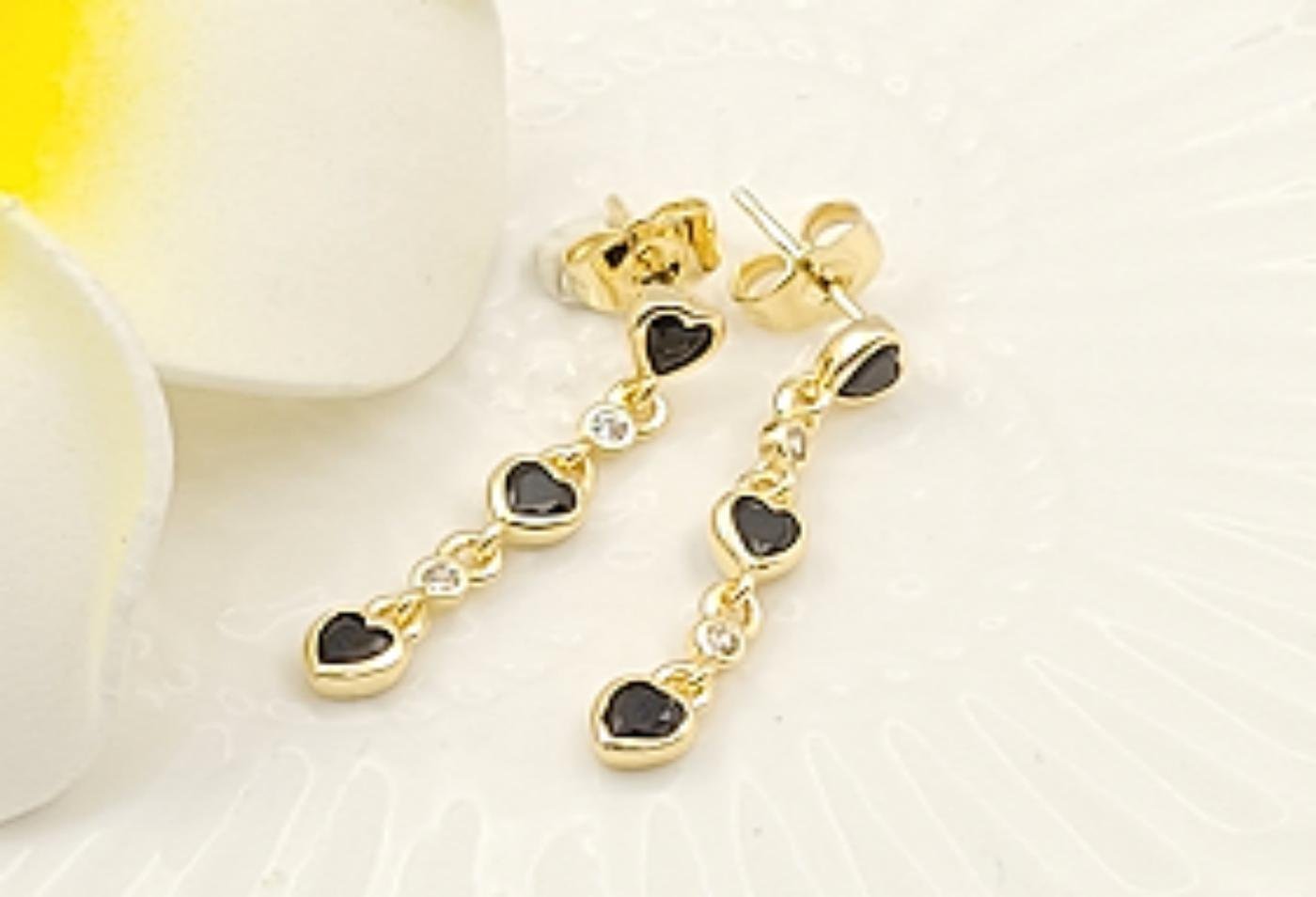 Arete Latón Oro 18K HZE09005643