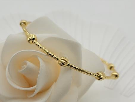 Brazalete Latón Oro 18K JB1300346