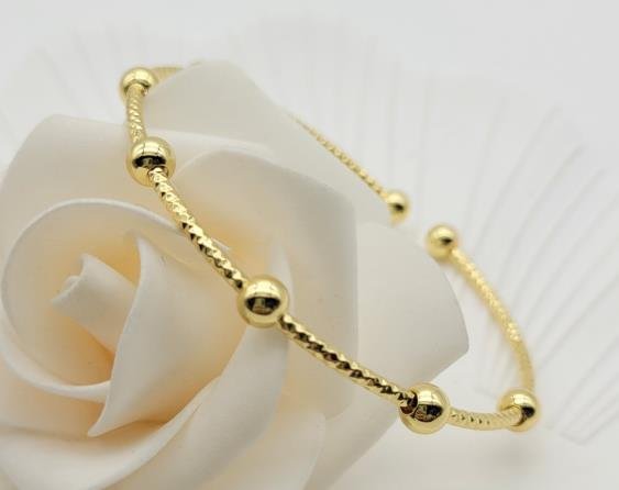 Brazalete Latón Oro 18K JB1300350