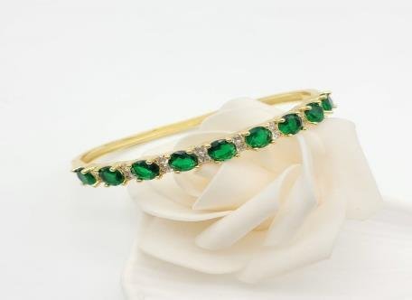 Brazalete Latón Oro 18K JB1300503