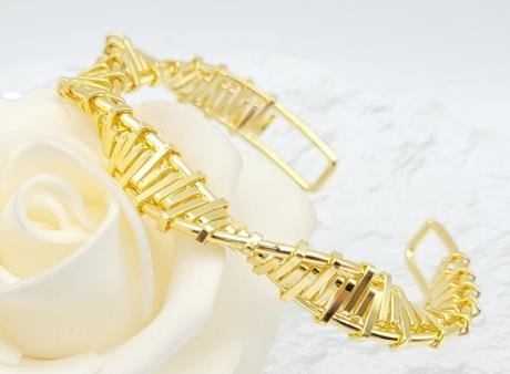 Brazalete Latón Oro 18K JB1400566