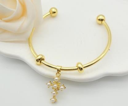 Brazalete Latón Oro 18K JB1500362