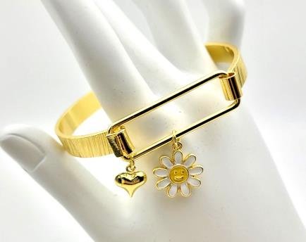 Brazalete Latón Oro 18K JB1500612