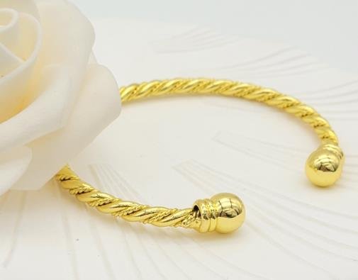 Brazalete Latón Oro 18K JB1600371
