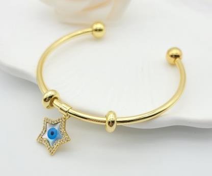 Brazalete Latón Oro 18K JB1800352