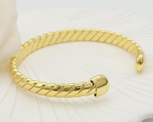 Brazalete Latón Oro 18K JB1800375