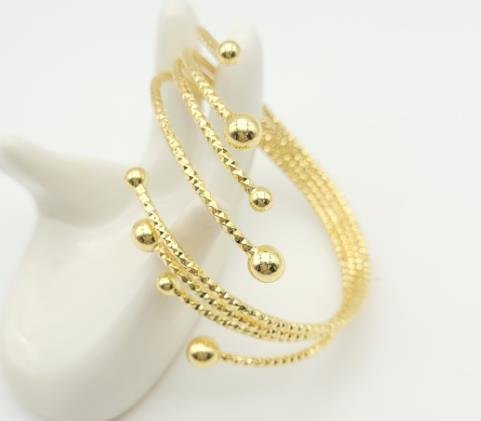 Brazalete Latón Oro 18K JB1800405