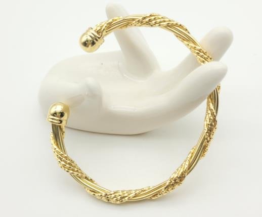Brazalete Latón Oro 18K JB1800408