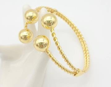 Brazalete Latón Oro 18K JB1800491