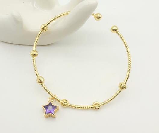 Brazalete Latón Oro 18K JB1900404