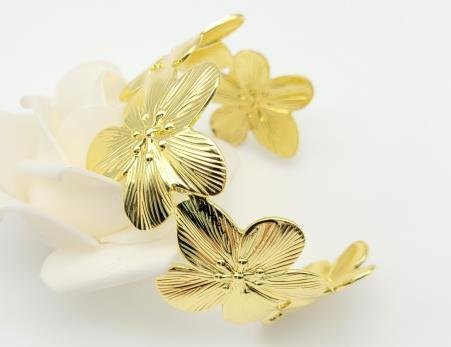 Brazalete Latón Oro 18K JB1900523