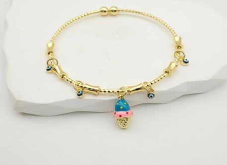 Brazalete Latón Oro 18K JB1900596