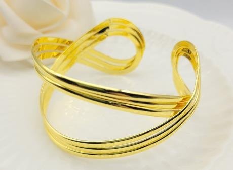 Brazalete Latón Oro 18K JB1900632