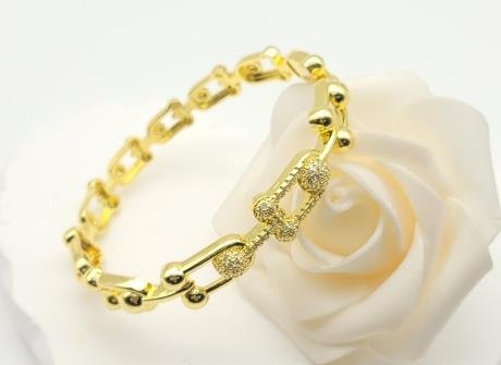Brazalete Latón Oro 18K JB2000542