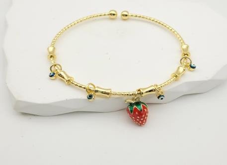 Brazalete Latón Oro 18K JB2100578