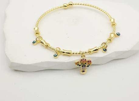 Brazalete Latón Oro 18K JB2100588