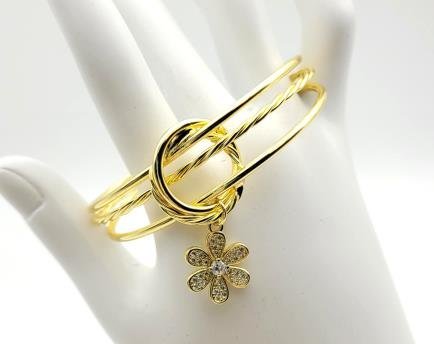 Brazalete Latón Oro 18K JB2100623