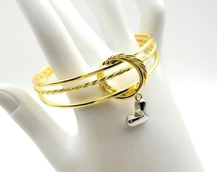 Brazalete Latón Oro 18K JB2100625