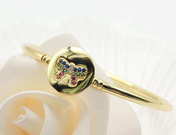 Brazalete Latón Oro 18K JB2200289