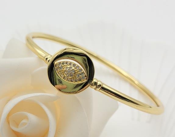 Brazalete Latón Oro 18K JB2200290