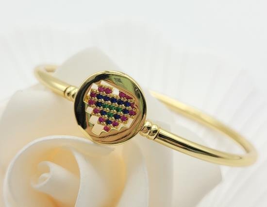 Brazalete Latón Oro 18K JB2200293