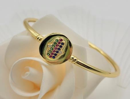Brazalete Latón Oro 18K JB2200301