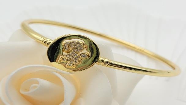 Brazalete Latón Oro 18K JB2200303