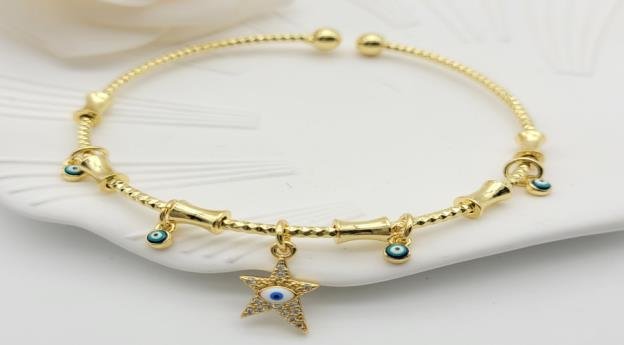 Brazalete Latón Oro 18K JB2200317