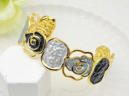 Brazalete Latón Oro 18K JB2200627