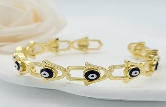 Brazalete Latón Oro 18K JB2800251
