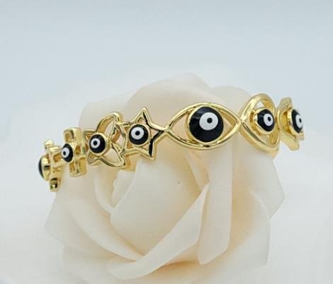 Brazalete Latón Oro 18K JB2800259