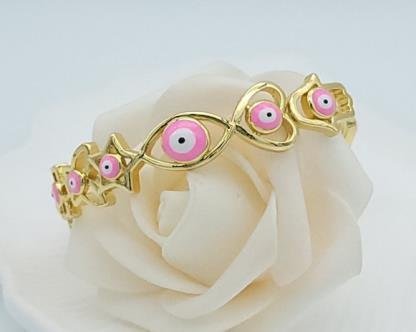 Brazalete Latón Oro 18K JB2800260