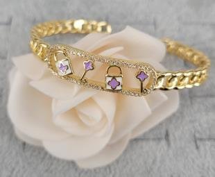 Brazalete Latón Oro 18K JB3100107