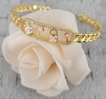 Brazalete Latón Oro 18K JB3100108