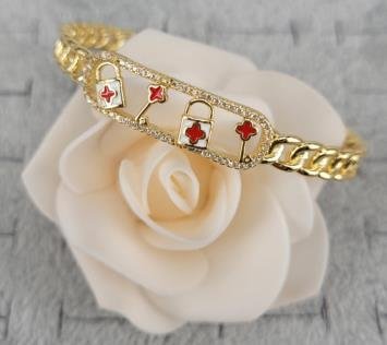 Brazalete Latón Oro 18K JB3100109