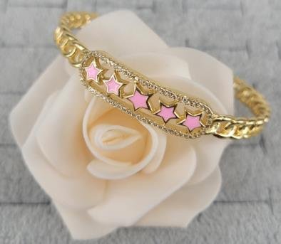 Brazalete Latón Oro 18K JB3100110